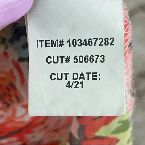 Torrid Size 1 1X 14/16 Button Down Floral Chiffon Hi Low Sleeveless Tunic Blouse - Picture 5 of 8